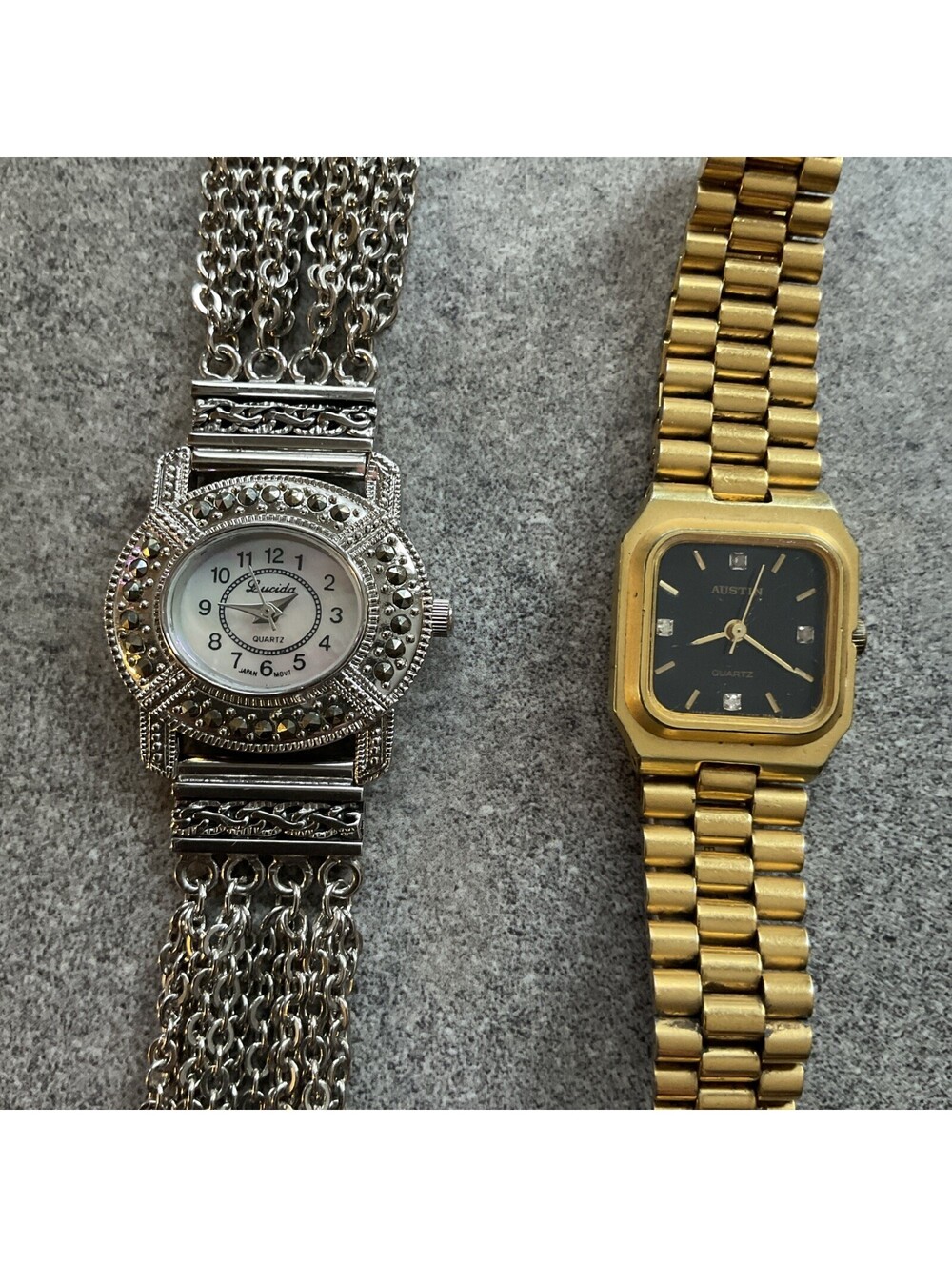 Beautiful Pair Of Vintage Womens Watch Both Watches Run Great In Nice Shape A18